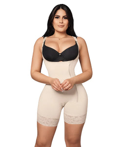FAJA MOLDEADORA CON BROCHES - MEDIANA COMPRESIÓN ( REF. C-001 / C-101 )