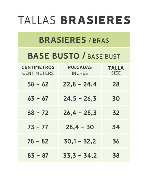 Bra de Control con realce y soporte de espalda (Ref. A-003)