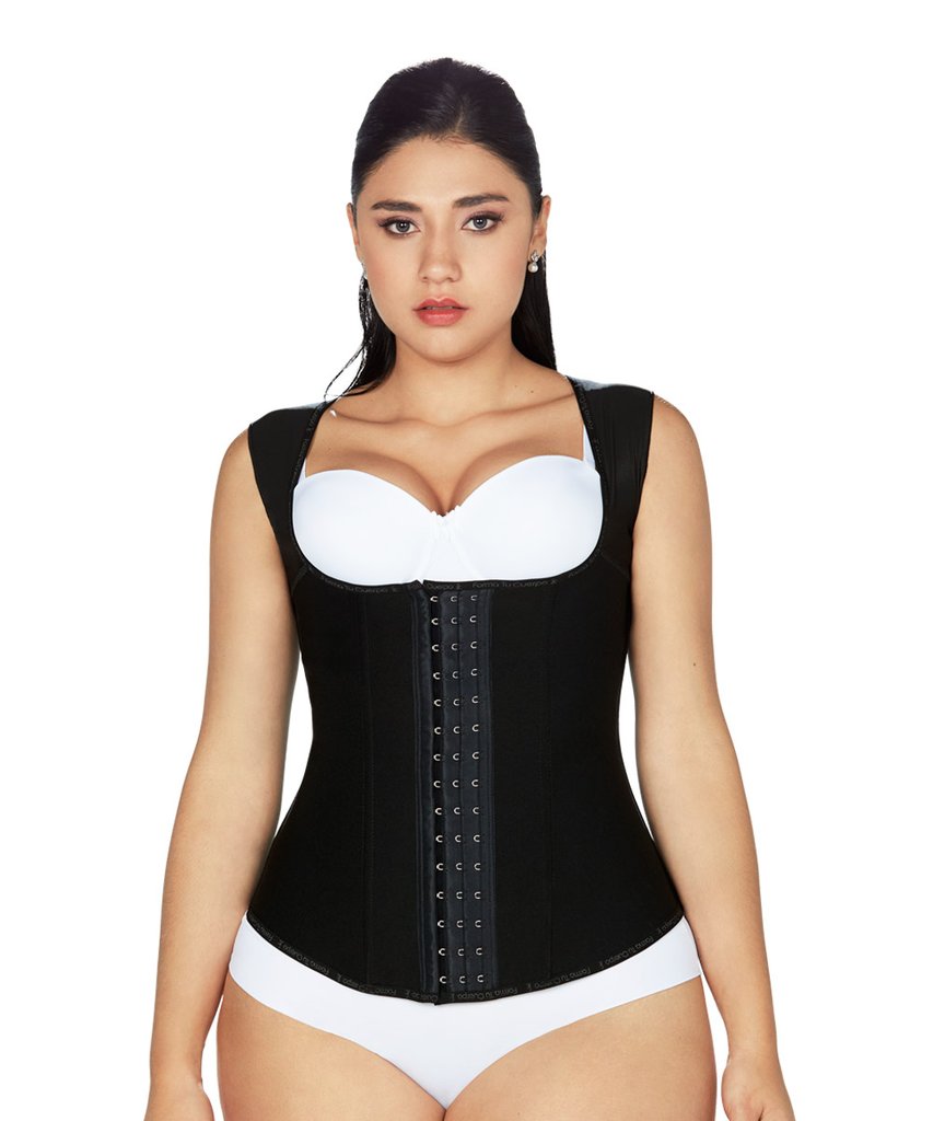 Faja Jacket, Trainer Vest Latex Back & Abdominal Cincher Control ( Ref. S-004 )